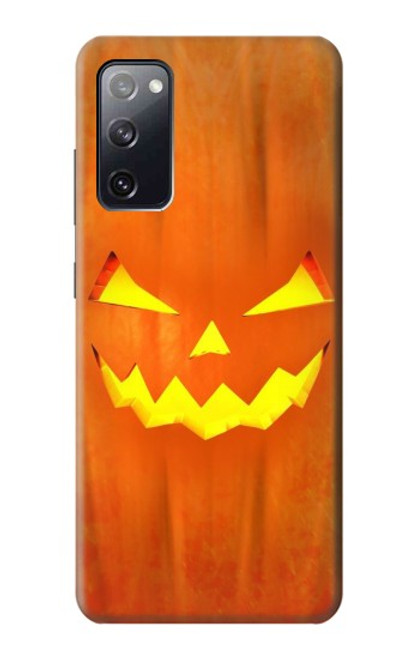 W3828 Pumpkin Halloween Funda Carcasa Case y Caso Del Tirón Funda para Samsung Galaxy S20 FE
