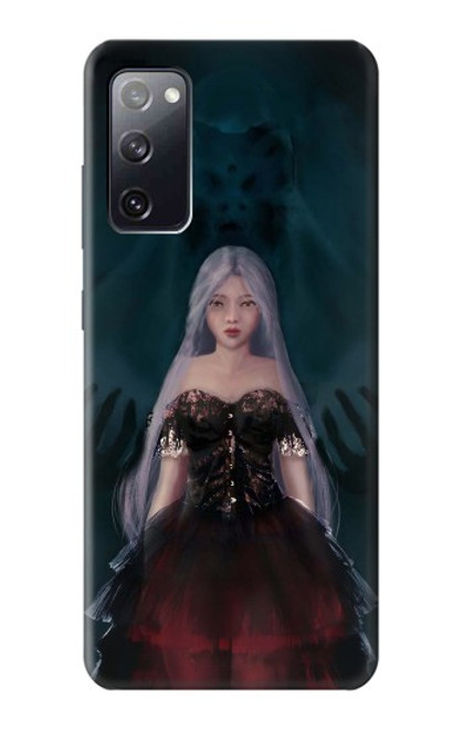 W3847 Lilith Devil Bride Gothic Girl Skull Grim Reaper Funda Carcasa Case y Caso Del Tirón Funda para Samsung Galaxy S20 FE