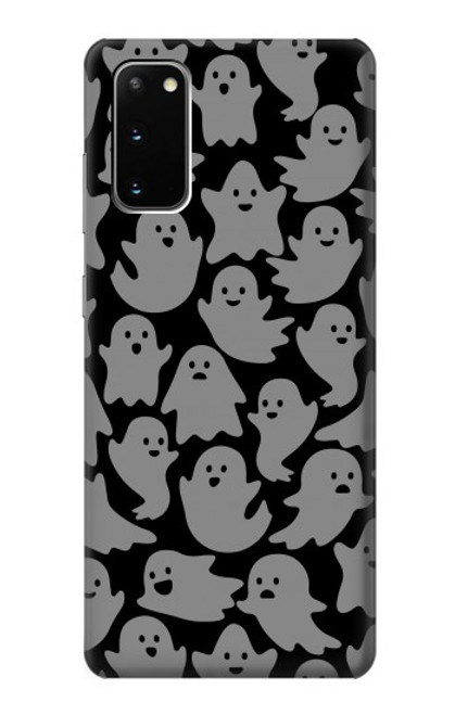 W3835 Cute Ghost Pattern Funda Carcasa Case y Caso Del Tirón Funda para Samsung Galaxy S20