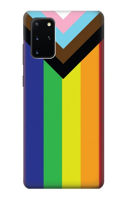 W3846 Pride Flag LGBT Funda Carcasa Case y Caso Del Tirón Funda para Samsung Galaxy S20 Plus, Galaxy S20+