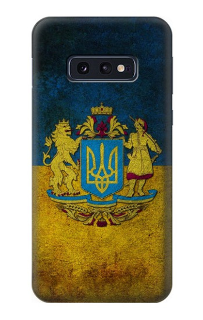 W3858 Ukraine Vintage Flag Funda Carcasa Case y Caso Del Tirón Funda para Samsung Galaxy S10e