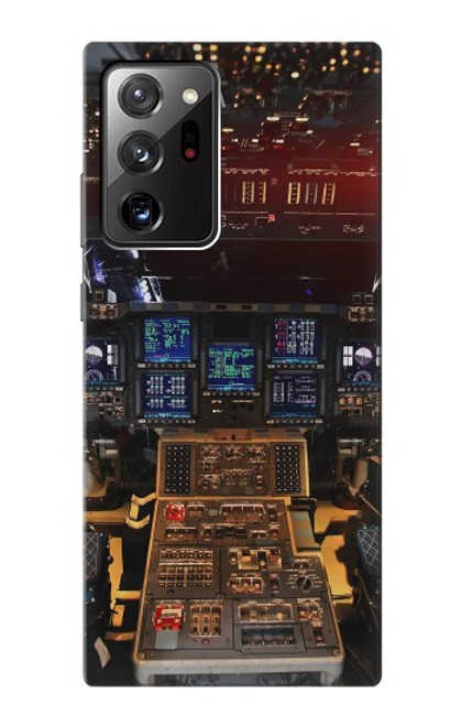 W3836 Airplane Cockpit Funda Carcasa Case y Caso Del Tirón Funda para Samsung Galaxy Note 20 Ultra, Ultra 5G