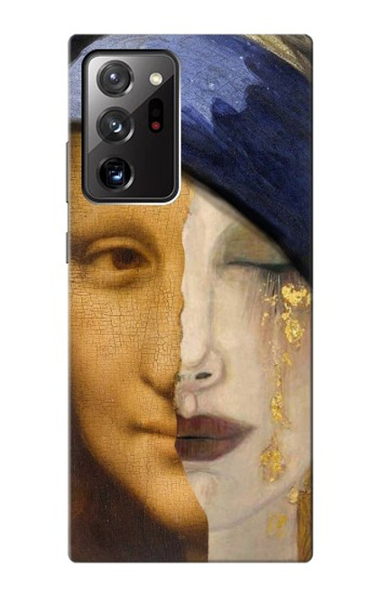 W3853 Mona Lisa Gustav Klimt Vermeer Funda Carcasa Case y Caso Del Tirón Funda para Samsung Galaxy Note 20 Ultra, Ultra 5G