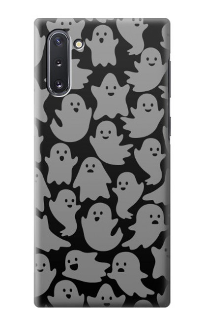 W3835 Cute Ghost Pattern Funda Carcasa Case y Caso Del Tirón Funda para Samsung Galaxy Note 10