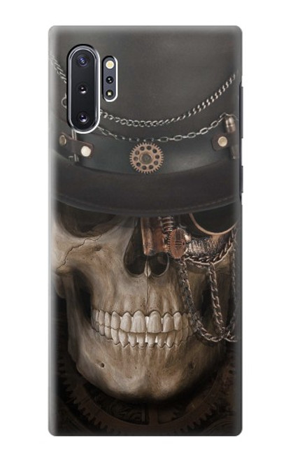 W3852 Steampunk Skull Funda Carcasa Case y Caso Del Tirón Funda para Samsung Galaxy Note 10 Plus