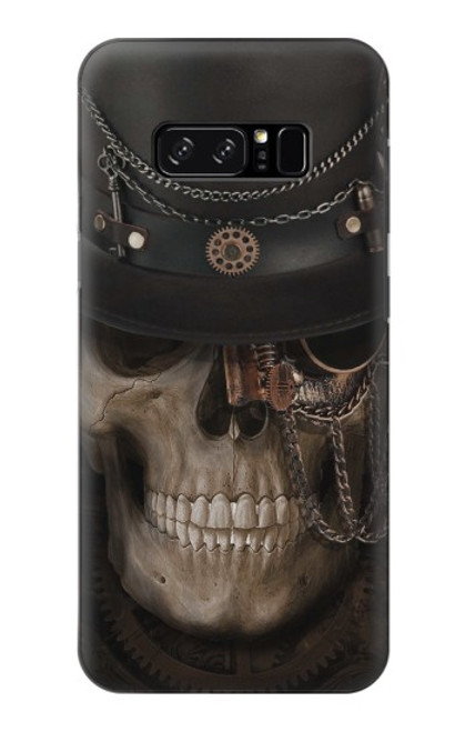 W3852 Steampunk Skull Funda Carcasa Case y Caso Del Tirón Funda para Note 8 Samsung Galaxy Note8