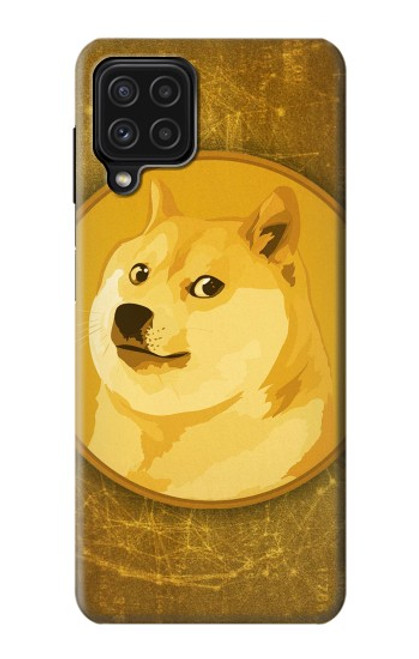 W3826 Dogecoin Shiba Funda Carcasa Case y Caso Del Tirón Funda para Samsung Galaxy A22 4G