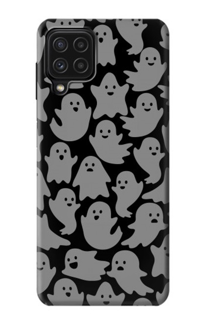 W3835 Cute Ghost Pattern Funda Carcasa Case y Caso Del Tirón Funda para Samsung Galaxy A22 4G