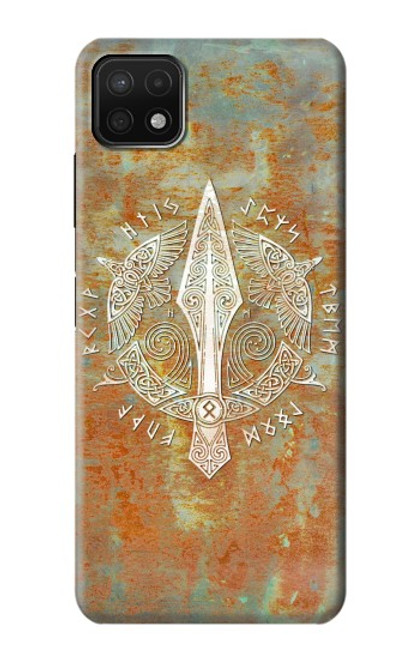 W3827 Gungnir Spear of Odin Norse Viking Symbol Funda Carcasa Case y Caso Del Tirón Funda para Samsung Galaxy A22 5G