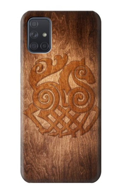 W3830 Odin Loki Sleipnir Norse Mythology Asgard Funda Carcasa Case y Caso Del Tirón Funda para Samsung Galaxy A71 5G