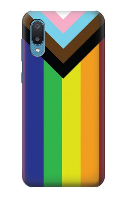 W3846 Pride Flag LGBT Funda Carcasa Case y Caso Del Tirón Funda para Samsung Galaxy A04, Galaxy A02, M02