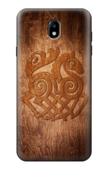 W3830 Odin Loki Sleipnir Norse Mythology Asgard Funda Carcasa Case y Caso Del Tirón Funda para Samsung Galaxy J7 (2018), J7 Aero, J7 Top, J7 Aura, J7 Crown, J7 Refine, J7 Eon, J7 V 2nd Gen, J7 Star