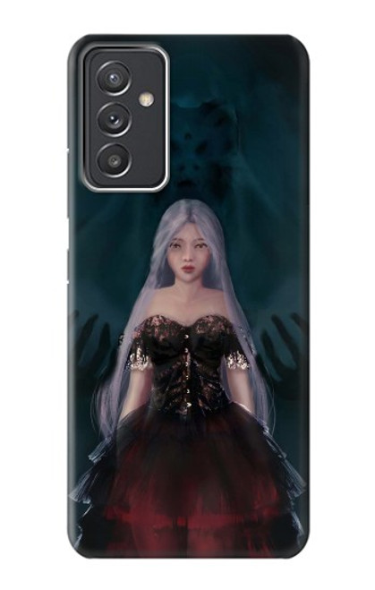W3847 Lilith Devil Bride Gothic Girl Skull Grim Reaper Funda Carcasa Case y Caso Del Tirón Funda para Samsung Galaxy Quantum 2