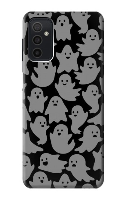W3835 Cute Ghost Pattern Funda Carcasa Case y Caso Del Tirón Funda para Samsung Galaxy M52 5G