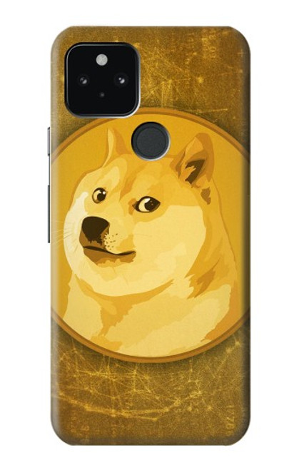 W3826 Dogecoin Shiba Funda Carcasa Case y Caso Del Tirón Funda para Google Pixel 5