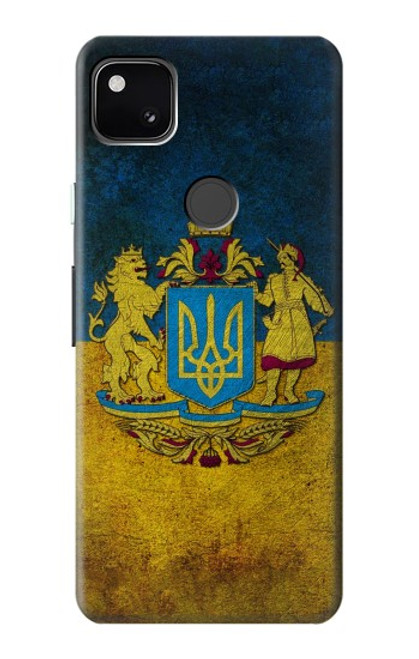 W3858 Ukraine Vintage Flag Funda Carcasa Case y Caso Del Tirón Funda para Google Pixel 4a