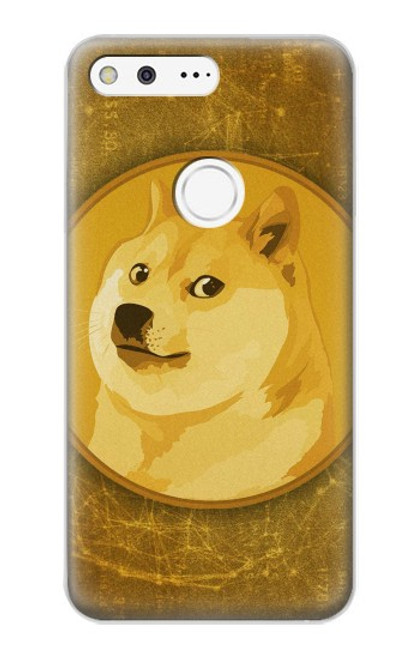 W3826 Dogecoin Shiba Funda Carcasa Case y Caso Del Tirón Funda para Google Pixel XL