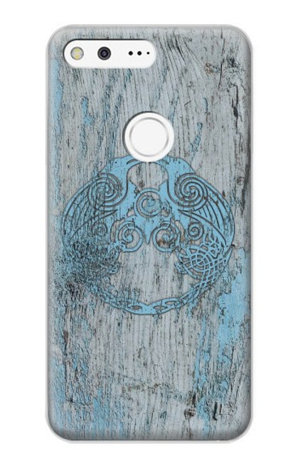 W3829 Huginn And Muninn Twin Ravens Norse Funda Carcasa Case y Caso Del Tirón Funda para Google Pixel XL