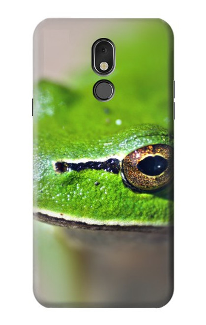 W3845 Green frog Funda Carcasa Case y Caso Del Tirón Funda para LG Stylo 5