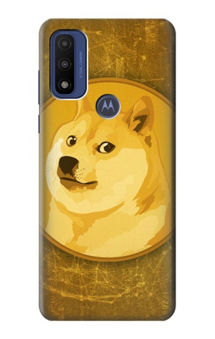 W3826 Dogecoin Shiba Funda Carcasa Case y Caso Del Tirón Funda para Motorola G Pure