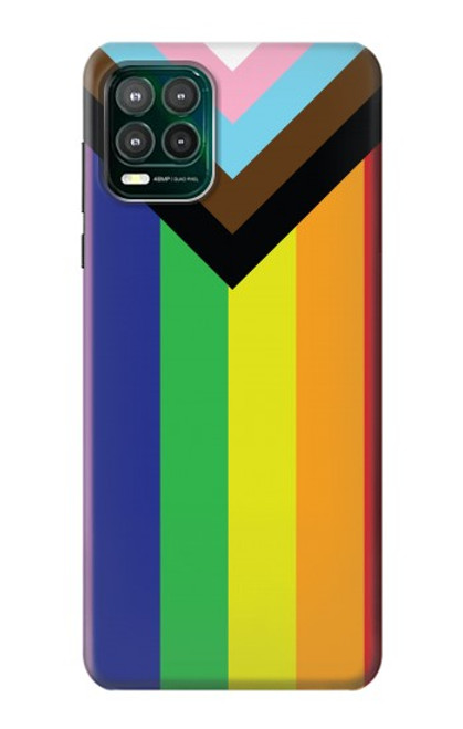 W3846 Pride Flag LGBT Funda Carcasa Case y Caso Del Tirón Funda para Motorola Moto G Stylus 5G