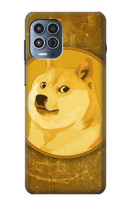 W3826 Dogecoin Shiba Funda Carcasa Case y Caso Del Tirón Funda para Motorola Moto G100