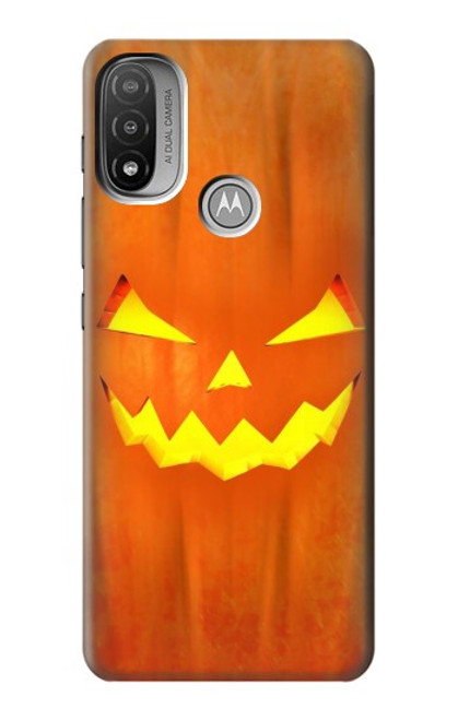 W3828 Pumpkin Halloween Funda Carcasa Case y Caso Del Tirón Funda para Motorola Moto E20,E30,E40