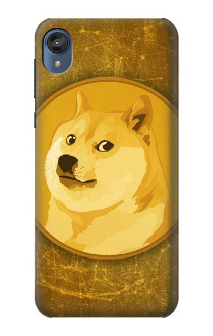 W3826 Dogecoin Shiba Funda Carcasa Case y Caso Del Tirón Funda para Motorola Moto E6, Moto E (6th Gen)