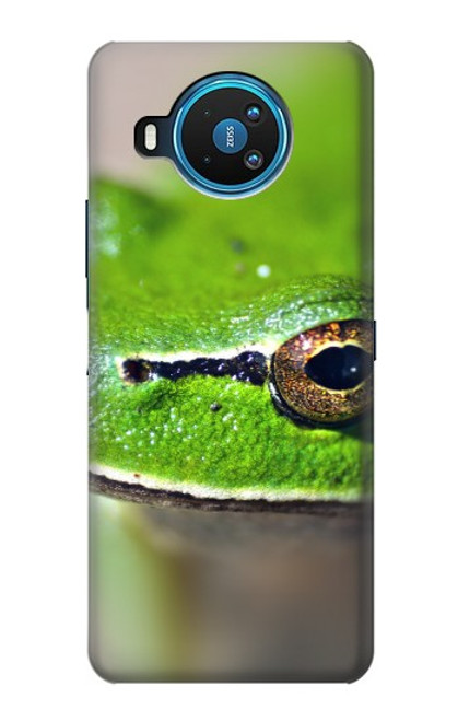 W3845 Green frog Funda Carcasa Case y Caso Del Tirón Funda para Nokia 8.3 5G