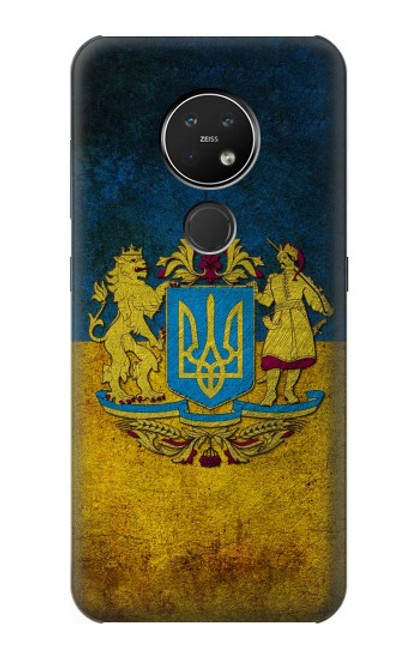 W3858 Ukraine Vintage Flag Funda Carcasa Case y Caso Del Tirón Funda para Nokia 7.2