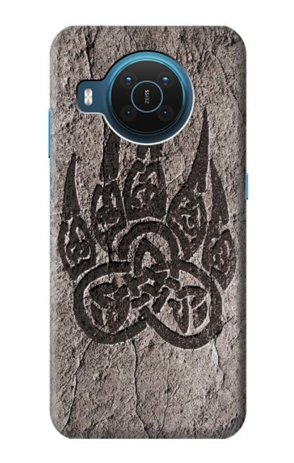 W3832 Viking Norse Bear Paw Berserkers Rock Funda Carcasa Case y Caso Del Tirón Funda para Nokia X20