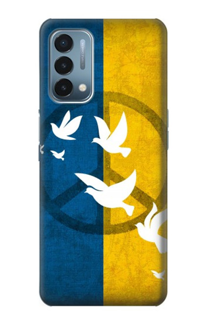 W3857 Peace Dove Ukraine Flag Funda Carcasa Case y Caso Del Tirón Funda para OnePlus Nord N200 5G