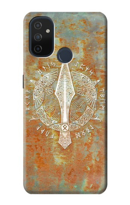 W3827 Gungnir Spear of Odin Norse Viking Symbol Funda Carcasa Case y Caso Del Tirón Funda para OnePlus Nord N100