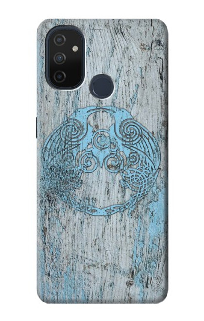 W3829 Huginn And Muninn Twin Ravens Norse Funda Carcasa Case y Caso Del Tirón Funda para OnePlus Nord N100