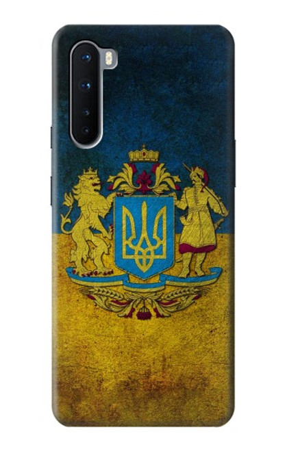 W3858 Ukraine Vintage Flag Funda Carcasa Case y Caso Del Tirón Funda para OnePlus Nord