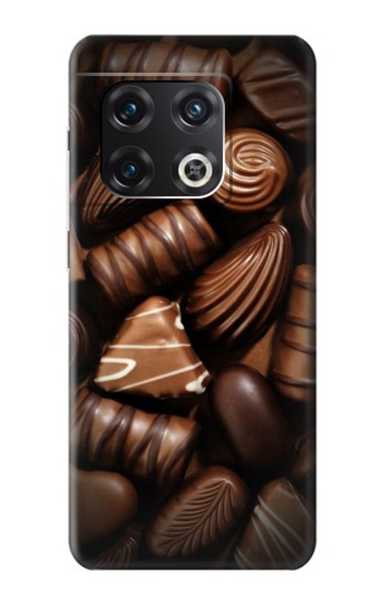 W3840 Dark Chocolate Milk Chocolate Lovers Funda Carcasa Case y Caso Del Tirón Funda para OnePlus 10 Pro