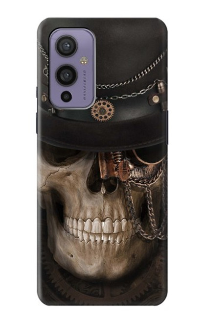 W3852 Steampunk Skull Funda Carcasa Case y Caso Del Tirón Funda para OnePlus 9