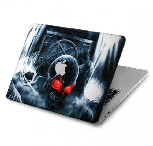 W0297 Zombie Dead Man Funda Carcasa Case para MacBook Pro 14 M1,M2,M3 (2021,2023) - A2442, A2779, A2992, A2918