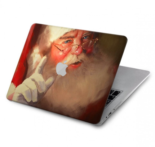 W1144 Xmas Santa Claus Funda Carcasa Case para MacBook Pro 14 M1,M2,M3 (2021,2023) - A2442, A2779, A2992, A2918