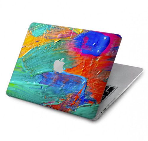 W2942 Brush Stroke Painting Funda Carcasa Case para MacBook Pro 14 M1,M2,M3 (2021,2023) - A2442, A2779, A2992, A2918