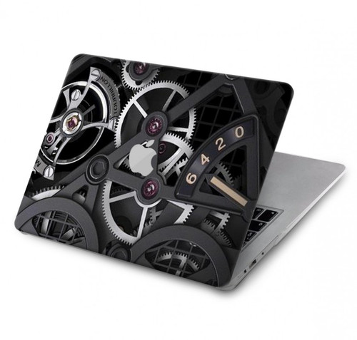 W3176 Inside Watch Black Funda Carcasa Case para MacBook Pro 14 M1,M2,M3 (2021,2023) - A2442, A2779, A2992, A2918