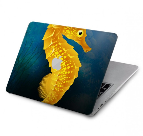 W2444 Seahorse Underwater World Funda Carcasa Case para MacBook Pro 16 M1,M2 (2021,2023) - A2485, A2780