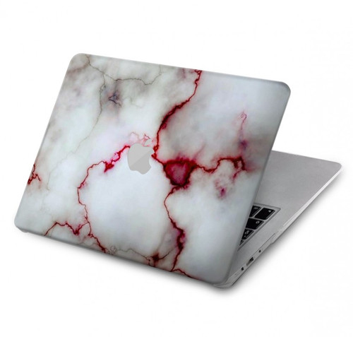 W2920 Bloody Marble Funda Carcasa Case para MacBook Pro 16 M1,M2 (2021,2023) - A2485, A2780