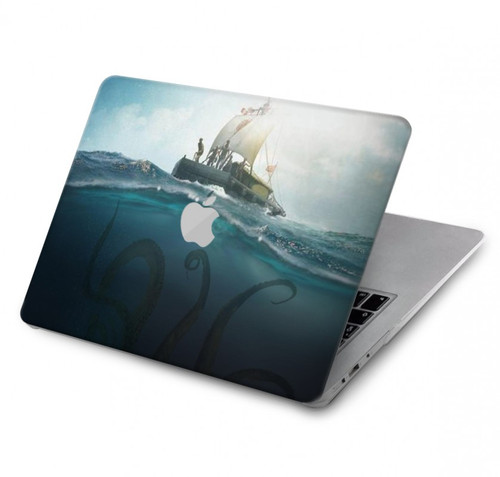 W3540 Giant Octopus Funda Carcasa Case para MacBook Pro 16 M1,M2 (2021,2023) - A2485, A2780