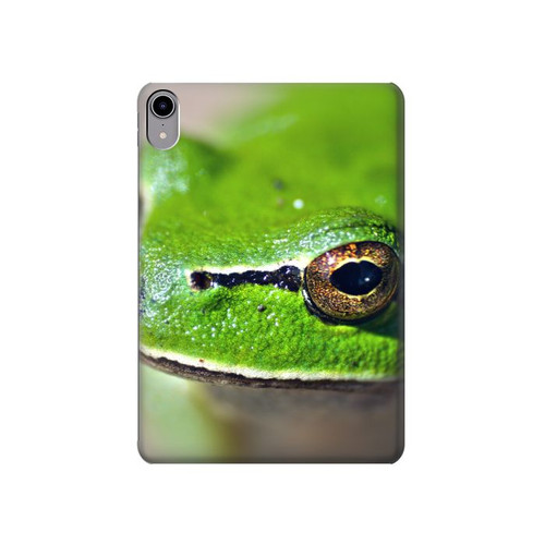 W3845 Green frog Funda Carcasa Case para iPad mini 6, iPad mini (2021)