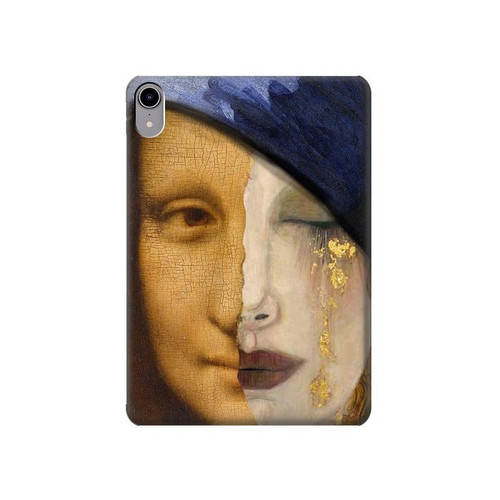 W3853 Mona Lisa Gustav Klimt Vermeer Funda Carcasa Case para iPad mini 6, iPad mini (2021)