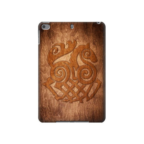 W3830 Odin Loki Sleipnir Norse Mythology Asgard Funda Carcasa Case para iPad mini 4, iPad mini 5, iPad mini 5 (2019)