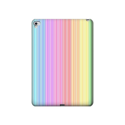 W3849 Colorful Vertical Colors Funda Carcasa Case para iPad Pro 12.9 (2015,2017)