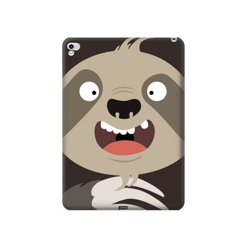 W3855 Sloth Face Cartoon Funda Carcasa Case para iPad Pro 12.9 (2015,2017)
