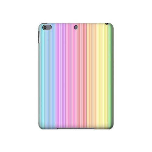 W3849 Colorful Vertical Colors Funda Carcasa Case para iPad Pro 10.5, iPad Air (2019, 3rd)